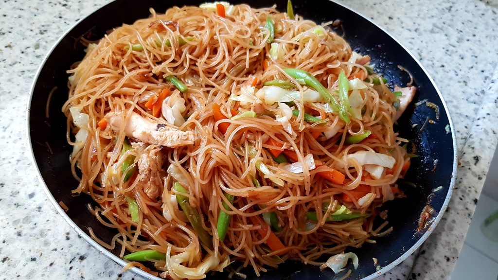 pancit, wei wei, balls, buns, long life, family, recipe, mushroom ball, vegtable fish ball